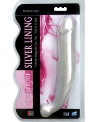 Фаллос перламутр двухсторонний