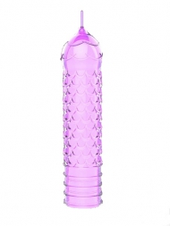 Насадка на половой член с чешуйчатой структурой