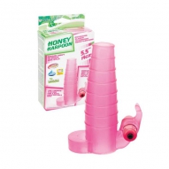 Насадка с вибрацией розовая