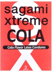 Презервативы Sagami  Xtreme COLA латексные