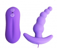 Пробка анальная BALL STYLE фиолетовая