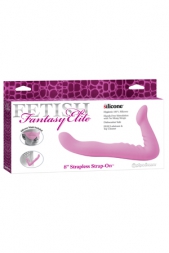Страпон женский Strapless Strap On  розовый