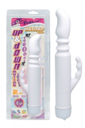 Вибратор белый водонепроницаемый MAXITAP