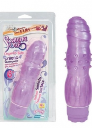 Вибратор желе водонепроницаемый сиреневый