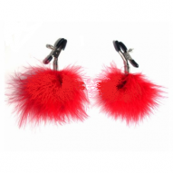 Зажимы на соски с пушком